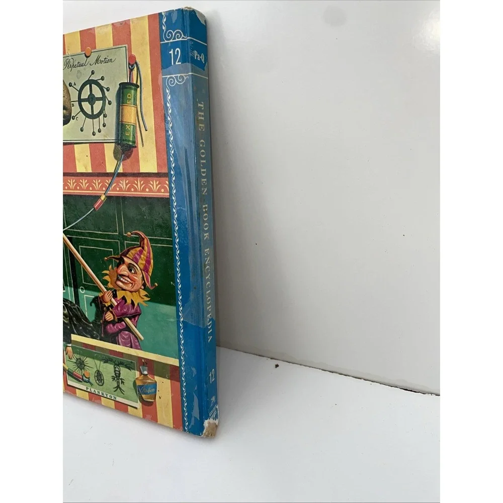 Vintage 1960 The Golden Book Encyclopedia Book 12 Paricutin To Quicksand Book